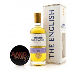 English Whisky Double Cask Single Malt gift box - виски Инглиш Дабл Каск Сингл Молт 0.7 в п/у