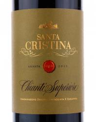 вино Санта Кристина Кьянти Супериоре 0.75 л красное сухое этикетка