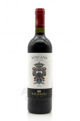 вино Бароне Рикасоли Тоскана 0.75 л красное сухое 