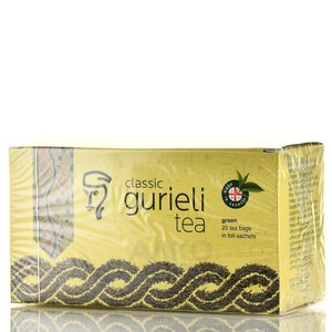 Чай Гуриели Классический зеленый чай пакетированный в конвертах 25 шт