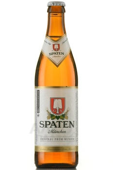 Spaten Munchen - пиво Шпатен Мюнхен 0.5 л светлое фильтрованное