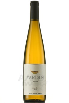 Yarden Pinot Gris - вино Ярден Пино Гри 2021 год 0.75 л белое сухое