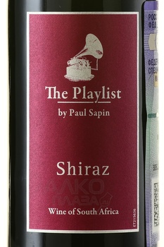 The Playlist Shiraz - вино Зе Плейлист Шираз 0.187 л красное сухое