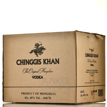Chinggis Khan - водка Чингис Хан 0.7 л в п/у