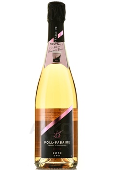 Poll-Fabaire Cremant de Luxembourg - вино игристое Полл Фабер Креман де Люксембург 2022 год 0.75 л брют розовое
