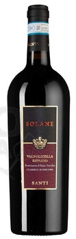 Santi Solane Valpolicella Ripasso Superiore - вино Санти Солане Вальполичелла Рипассо Супериоре  2020 год 0.75 л красное полусухое