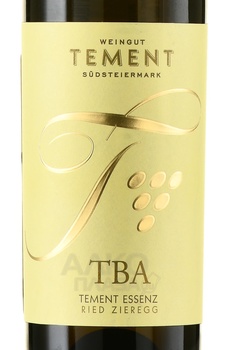 Tement Zieregg TBA Sauvignon Blanc - вино Цирегг ТБА Совиньон Блан 2017 год 0.375 л белое сладкое