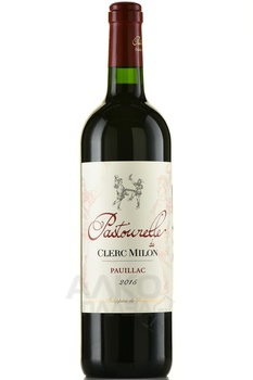 Pastourelle de Clerc Milon Pauillac AOC - вино Пастурель Де Клерк Милон Пойяк АОК 2015 год 0.75 л красное сухое