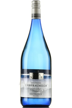 Hans Schiller Liebfraumilch - вино Ханс Шиллер Молоко Любимой Женщины 2022 год 1.5 л белое полусладкое