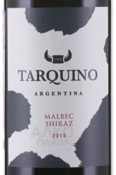 вино Таркино Мальбек Шираз 0.75 л красное сухое этикетка