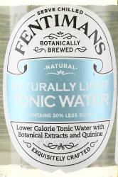 Fentimans Light Tonic - лимонад Фентиманс Лайт Тоник 0.125л стекло этикетка