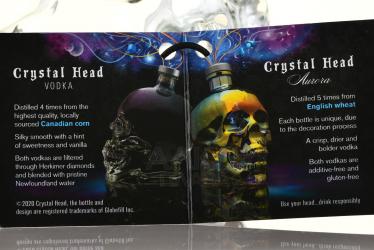 Crystal Head gift box - водка Кристал Хэд 0.7 л в п/у