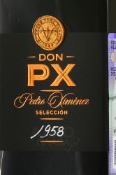 Don PX Pedro Ximenez - херес Дон РХ Педро Хименес 0.2 л 1958 год в п/у