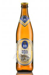 Hofbrau Original - пиво Хофброй Оригинальное 0.5 л светлое фильтрованное
