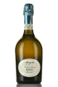 Spagotto Brut - игристое вино Спаготто Брют 0.75 л