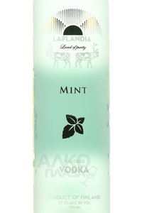 Laplandia Mint - водка Лапландия Мята 0.7 л
