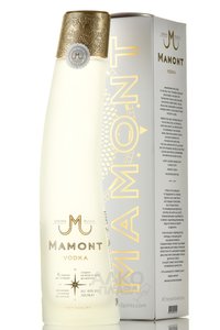 Mamont - водка Мамонт 0.7 л в подарочной упаковке