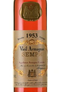 арманья Sempe 1953 0.5 л этикетка