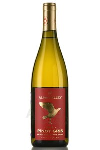 Alma Valley Pinot Gris - вино Алма Велли Пино Гри 0.75 л белое сухое