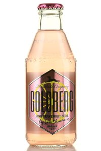 Goldberg Pink Grapefruit Soda by Lana Shemonaeva - тоник Голдберк пинк грейпфрут сода бай Лана Шемонаева 0.2 л безалкогольный газ.