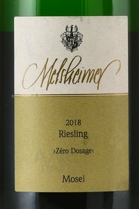 Melsheimer Reiler Mullay-Hofberg Riesling Zero Dosage - вино игристое Мельсхаймер Райлер Муллэй Хофберг Рислинг Зеро Дозаж 2018 год 0.75 л белое экстра брют