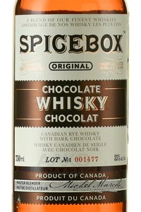 Spicebox Chocolate - виски Спикебокс Шоколад 0.75 л