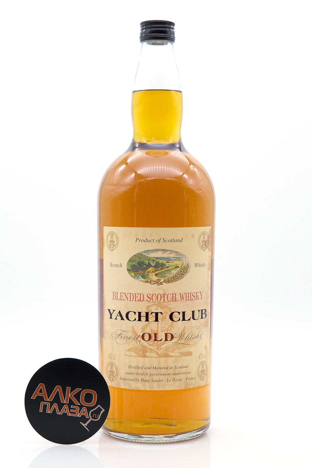 yacht club old scotch whisky