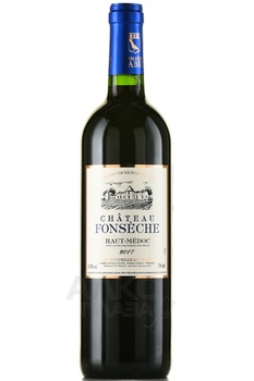 Chateau Fonseche, Haut-Medoc - вино Шато Фонсеш О-Медок 2017 год 0.75 л красное сухое