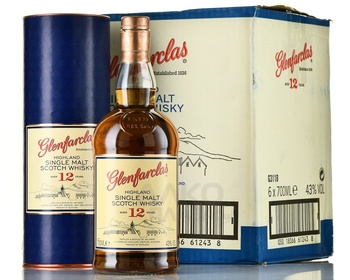 Glenfarclas 12 years - виски Гленфарклас 12 лет 0.7 л