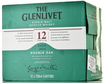 The Glenlivet 12 years old - виски Гленливет 12 лет 0.75 л в п/у