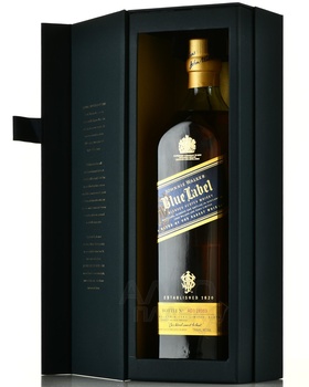 Johnnie Walker Blue Label - виски Джонни Уокер Блю Лейбл 0.75 л в п/у