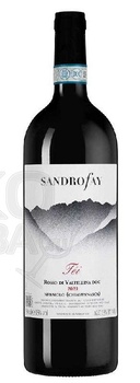 Sandro Fay Tei Rosso di Valtellina - вино Сандро Фэй Тей Россо ди Вальтеллина 2021 год 0.75 л красное сухое