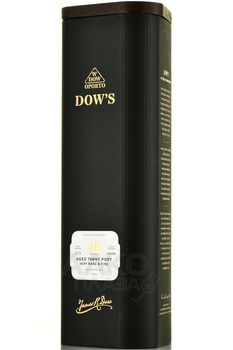 Porto Dow`s 40 Years Old Tawny - портвейн Доуз Тони 40 лет 0.75 л