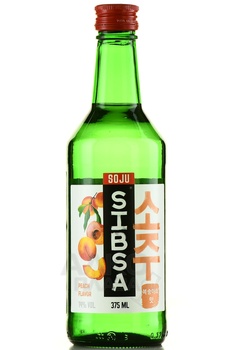 Sibsa Soju - Соджу Сибса со вкусом персика 0.375 л