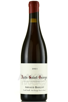 Arnaud Baillot Nuits-Saint-Georges AOC - вино Арно Байо Нюи-Сен-Жорж АОС 2021 год 0.75 л красное сухое