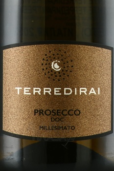 Prosecco Spumante Terredirai Treviso Millesimato - вино игристое Просекко Спуманте Терредираи Тревизо Миллесимато 0.75 л белое сухое