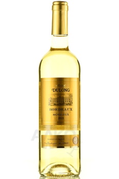Dulong Bordeaux - вино Дюлонг Бордо 2021 год 0.75 л полусладкое белое