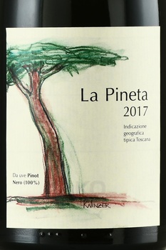 Podere Monastero La Pineta - вино Подере Монастеро Ля Пинета 0.75 л красное сухое