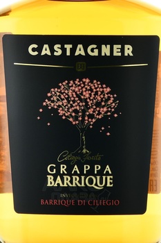 Castagner Barrique Ciliegio - граппа Кастаньер Баррик Чиледжио 0.5 л