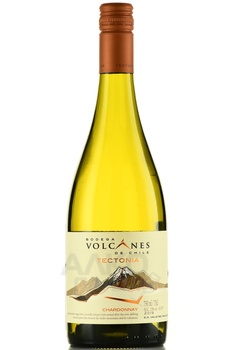 Volcanes Tectonia Chardonnay - вино Вулканес Тектония Шардоне 2019 год 0.75 л белое сухое