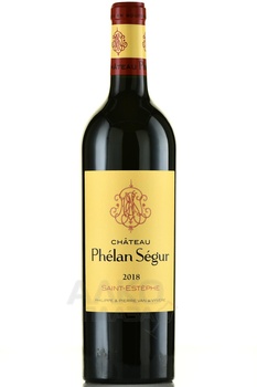 Chateau Phelan Segur Saint-Estephe AOC - вино Шато Фелан Сегюр Сент-Эстэф АОС 2018 год 0.75 л красное сухое