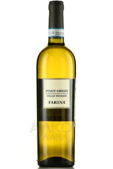 Farina Pinot Grigio delle Venezie - вино Фарина Пино Гриджио делле Венеция 2023 год 0.75 л белое сухое