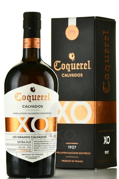 Coquerel XO Calvados - кальвадос Кокрель ХО 0.7 л в п/у