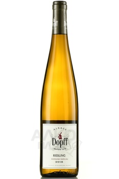 Dopff au Moulin Riesling Alsace - вино Допф О Мулэн Рислинг Эльзас 2018 год 0.75 л белое сухое