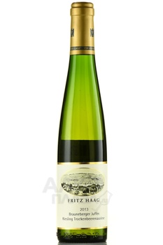 Fritz Haag Brauneberger Juffer Riesling Trockenbeerenauslese - вино Фриц Хааг Браунбергер Юффер Рислинг Трокенберенауслезе 2013 год 0.375 л белое сладкое