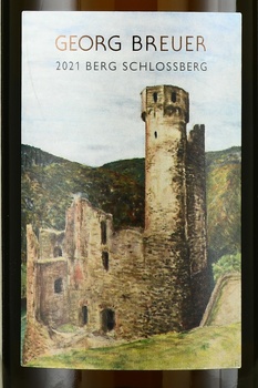 Georg Breuer Berg Shlossberg Rheingau - вино Георг Броер Берг Шлосберг Райнгау 2021 год 0.75 л белое полусухое