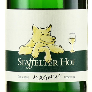 Staffelter Hof Magnus Riesling Trocken Mosel - вино Штаффельтер Хоф Магнус Рислинг Трокен Мозель 2021 год 0.75 л белое полусухое