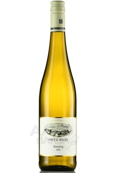 Mosel Fritz Haag Riesling - вино Мозель Фриц Хааг Рислинг 2022 год 0.75 л белое полусухое