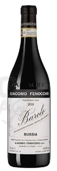 Giacomo Fenocchio Barolo Bussia - вино Джакомо Феноккьо Бароло Буссия 2019 год 0.75 л красное сухое