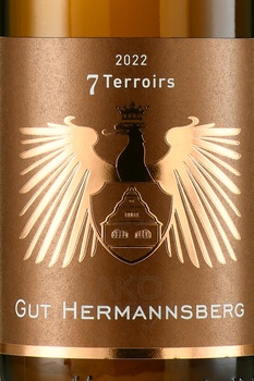 Riesling Trocken 7 Terroirs Gut Hermannsberg - вино Рислинг Трокен 7 Терруар Гут Хермансберг 2022 год 0.75 л белое сухое